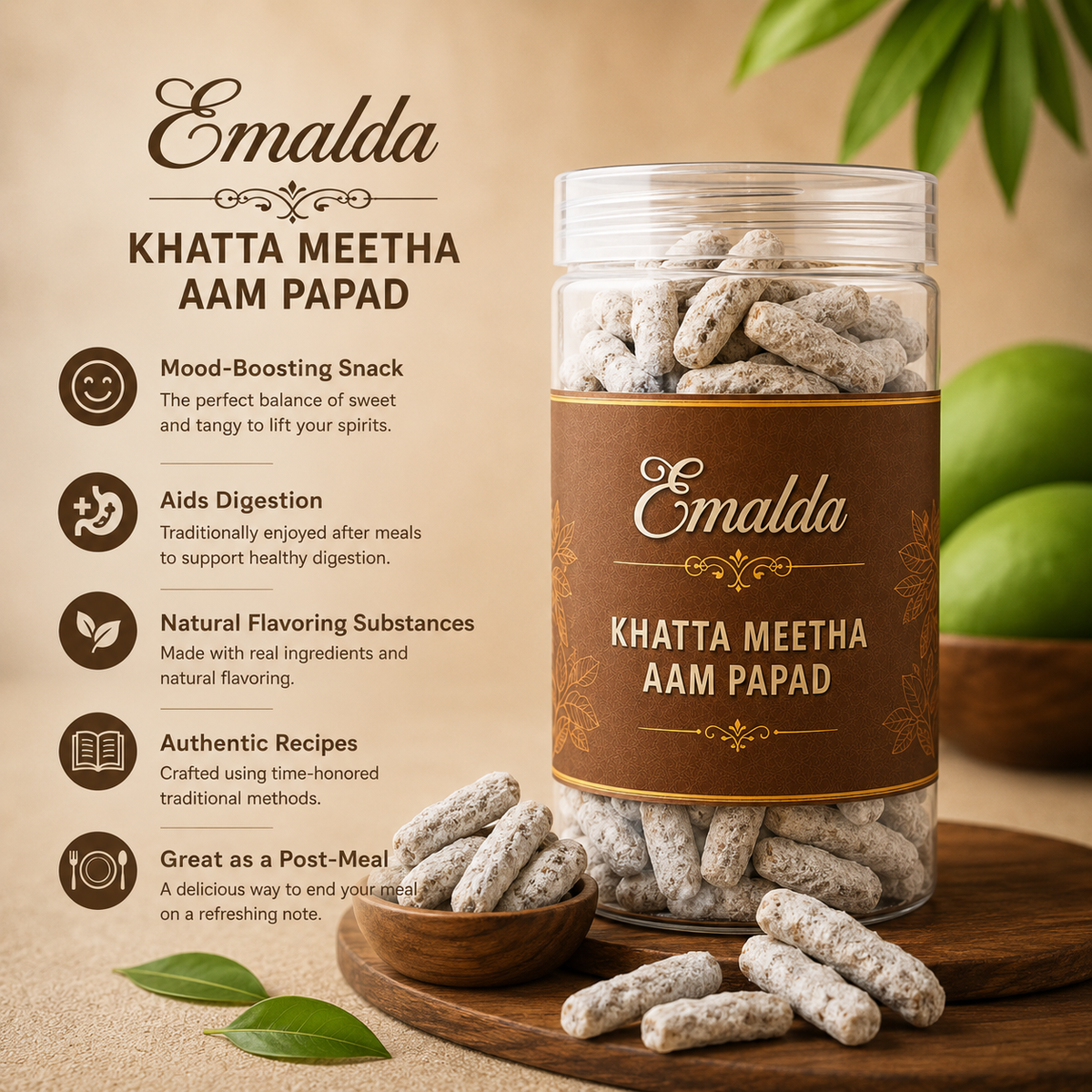Khatta Meetha Aam Papad