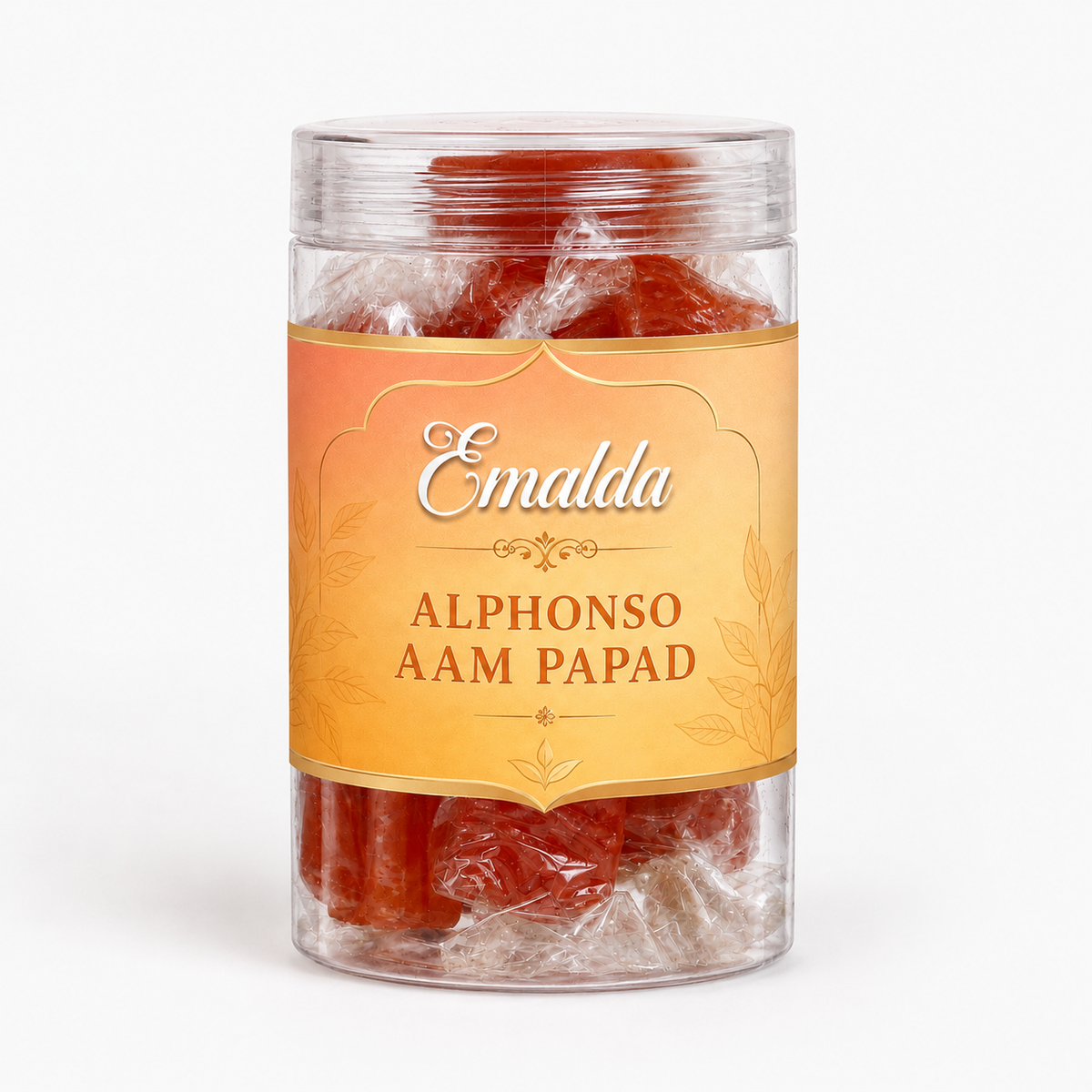 Alphanso Aam Toffee - Orange Aam Papad Toffee / Candy / Jelly