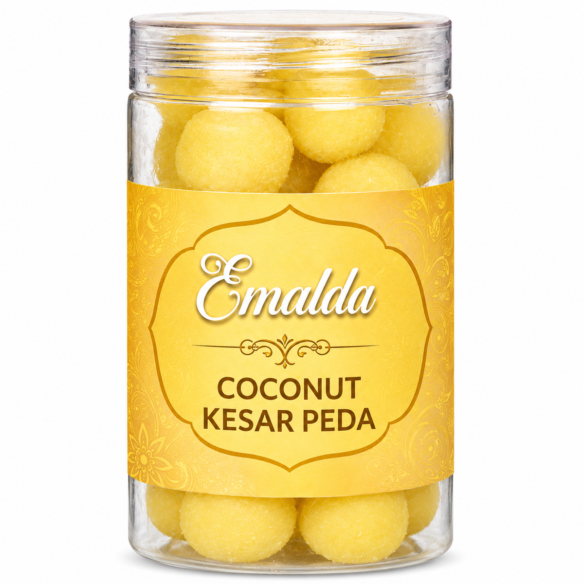 Coconut Kesar Peda