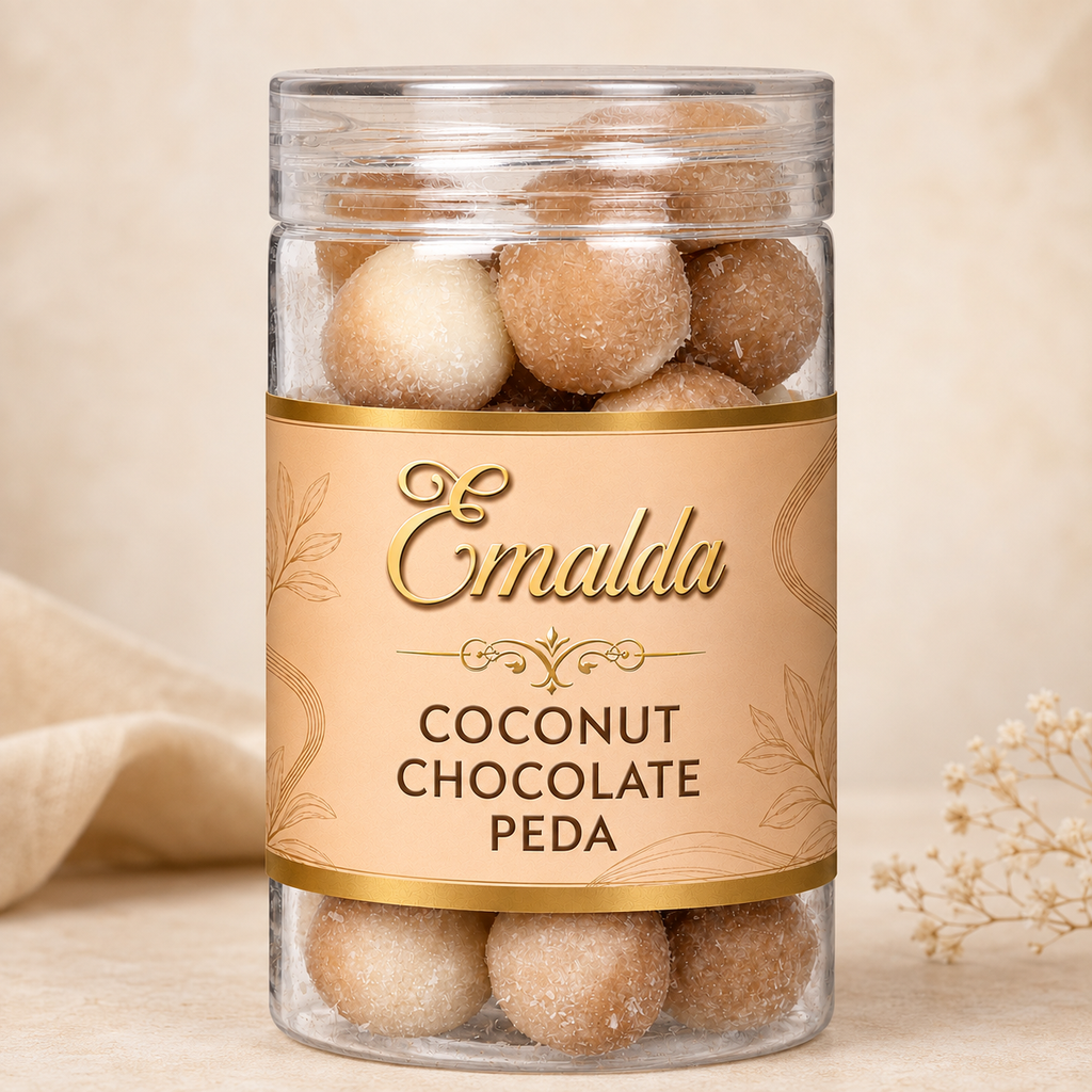 Coconut Chocolate Peda