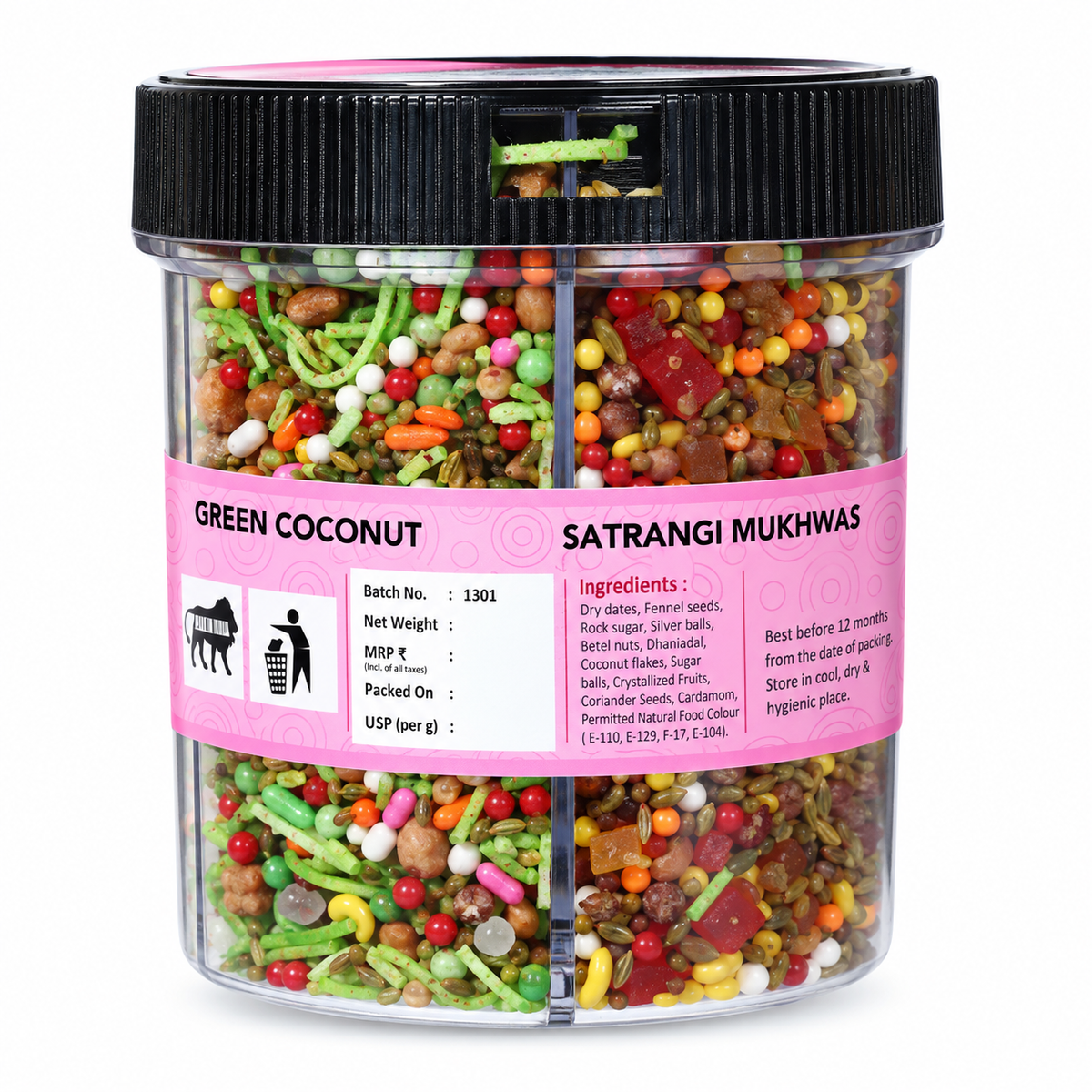 5 in 1 Panchratan Delight – Premium Indian Mukhwas (300g)