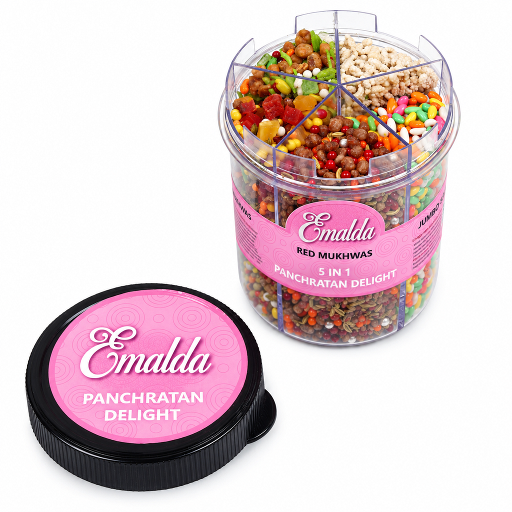 5 in 1 Panchratan Delight – Premium Indian Mukhwas (300g)